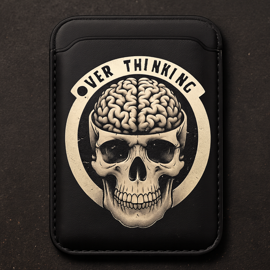 Overthinking Skelly Wallet, MagSafe® Compatible
