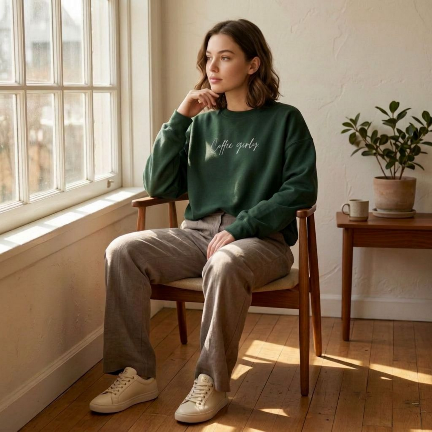 Coffee Girly Sweatshirt