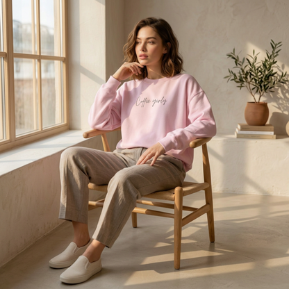 Coffee Girly Sweatshirt