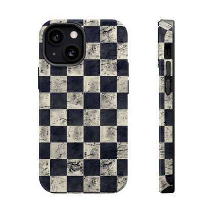 Checkered Magnetic iPhone Case