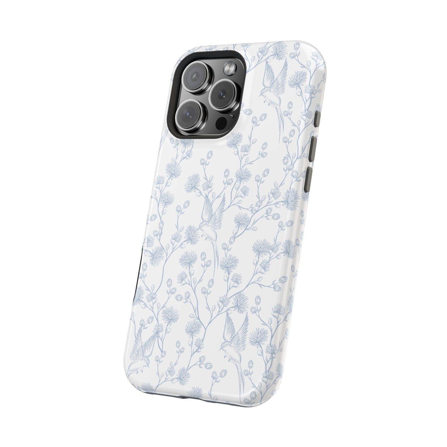 Bluebird Blossom Magnetic iPhone Case