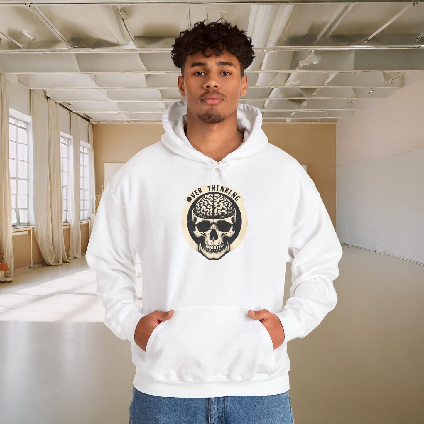 Overthinking Skelly Hoodie