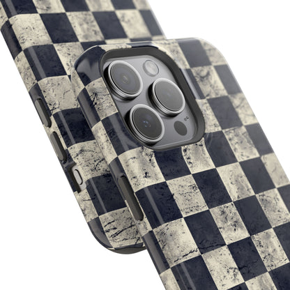 Checkered Magnetic iPhone Case