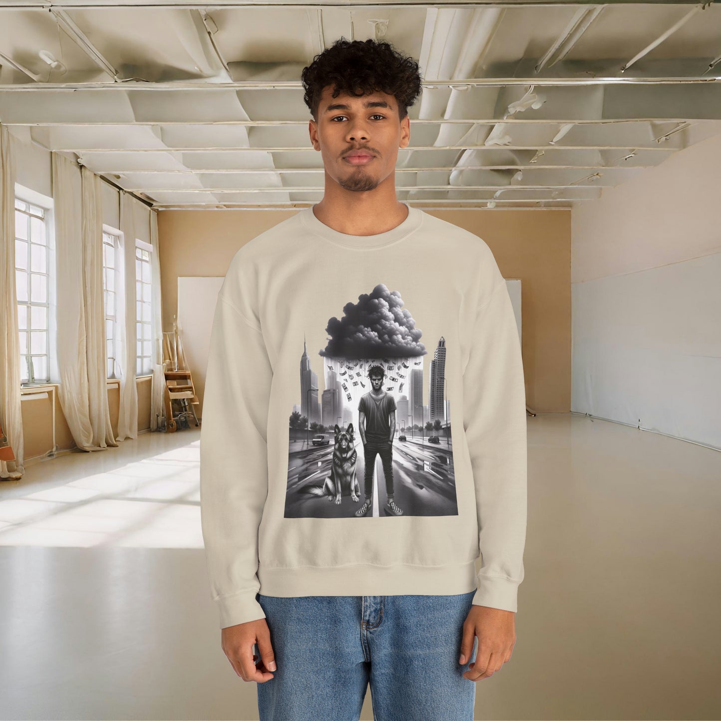 Somber Man Sweatshirt