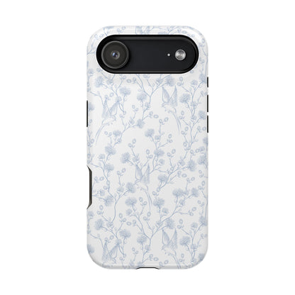 Bluebird Blossom Magnetic iPhone Case