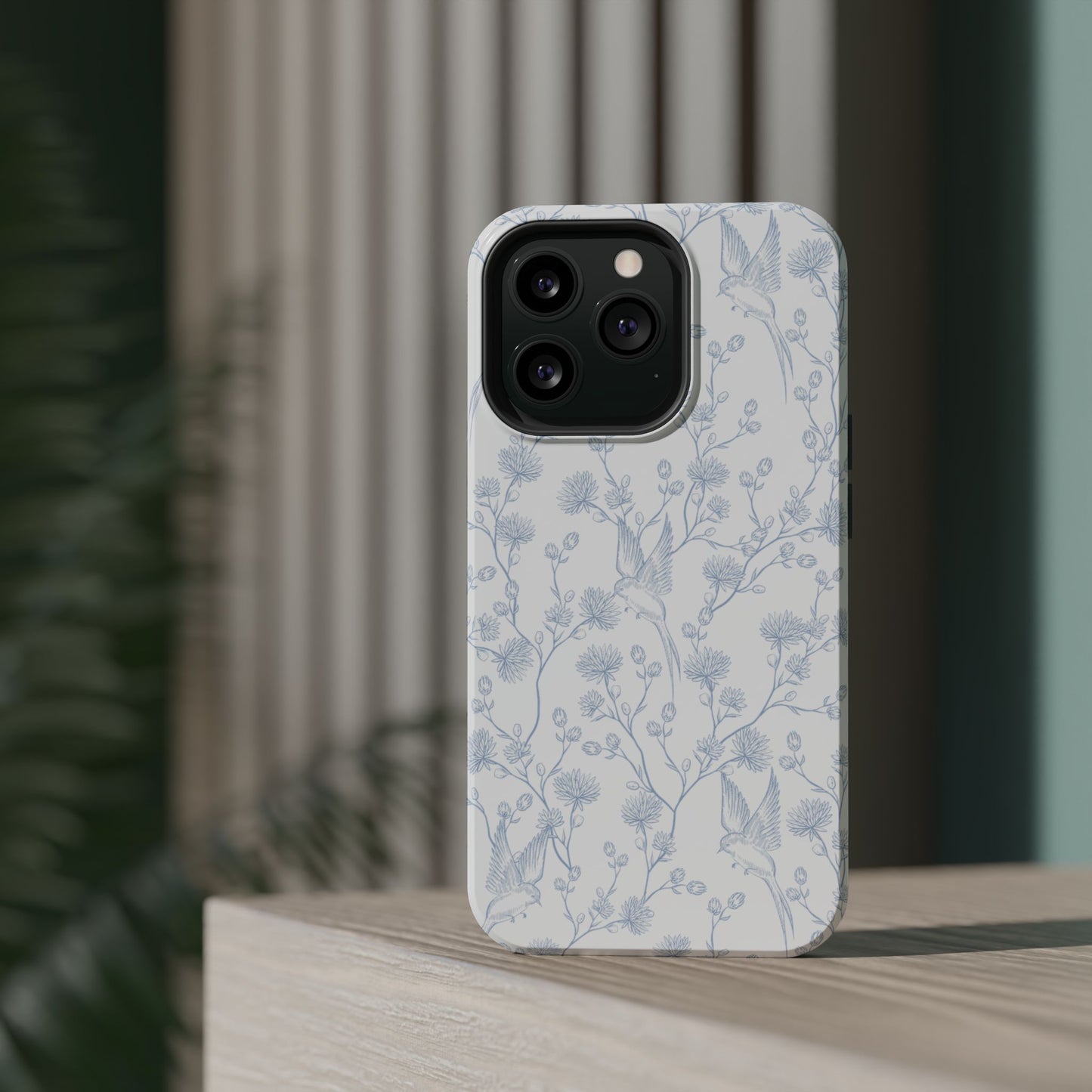 Bluebird Blossom Magnetic iPhone Case