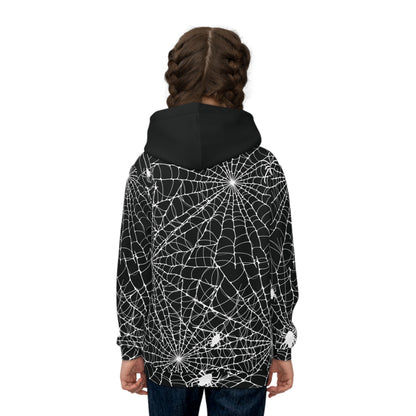 Spider Web Kids Hoodie