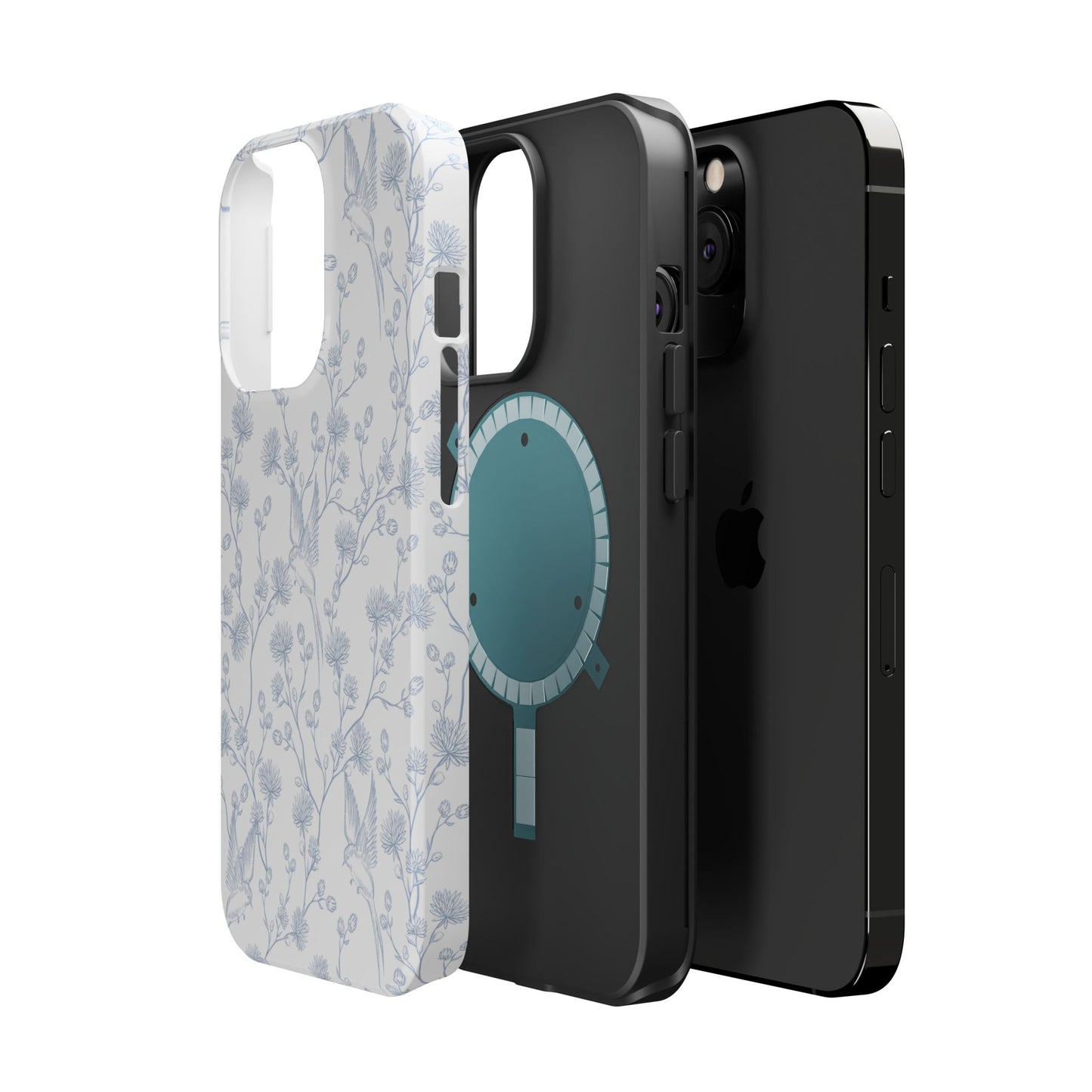 Bluebird Blossom Magnetic iPhone Case