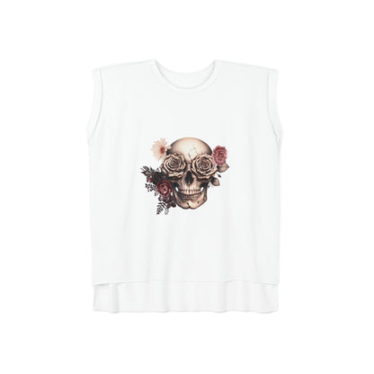 Rustic Garden Skull Muscle Tee