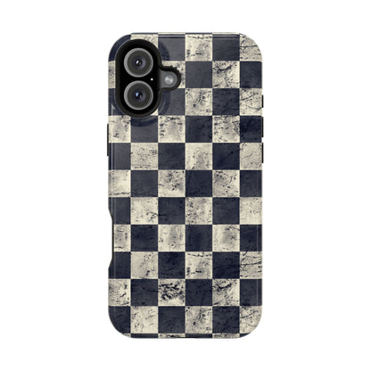 Checkered Magnetic iPhone Case