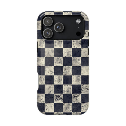 Checkered Magnetic iPhone Case
