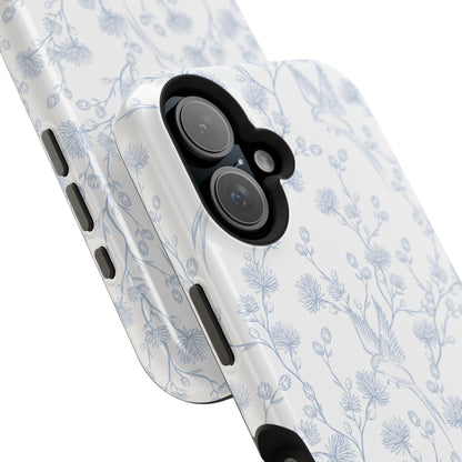 Bluebird Blossom Magnetic iPhone Case