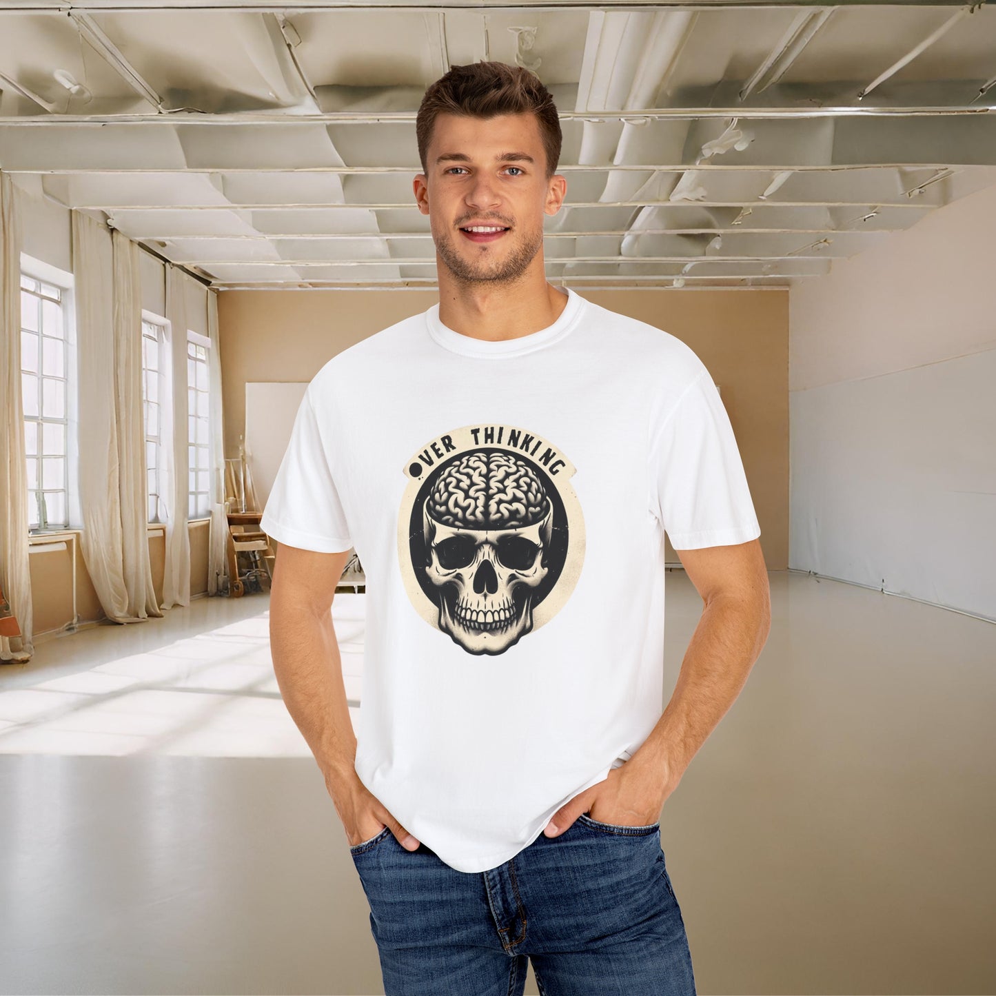 Overthinking Skelly Tee