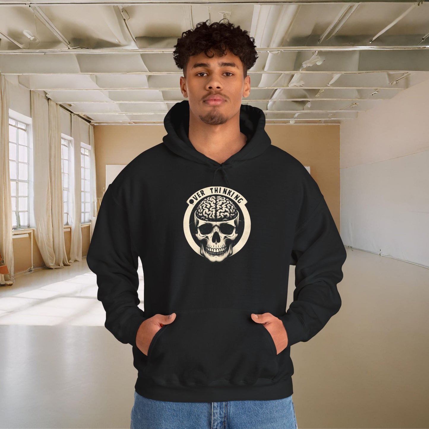 Overthinking Skelly Hoodie