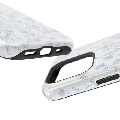 Bluebird Blossom Magnetic iPhone Case