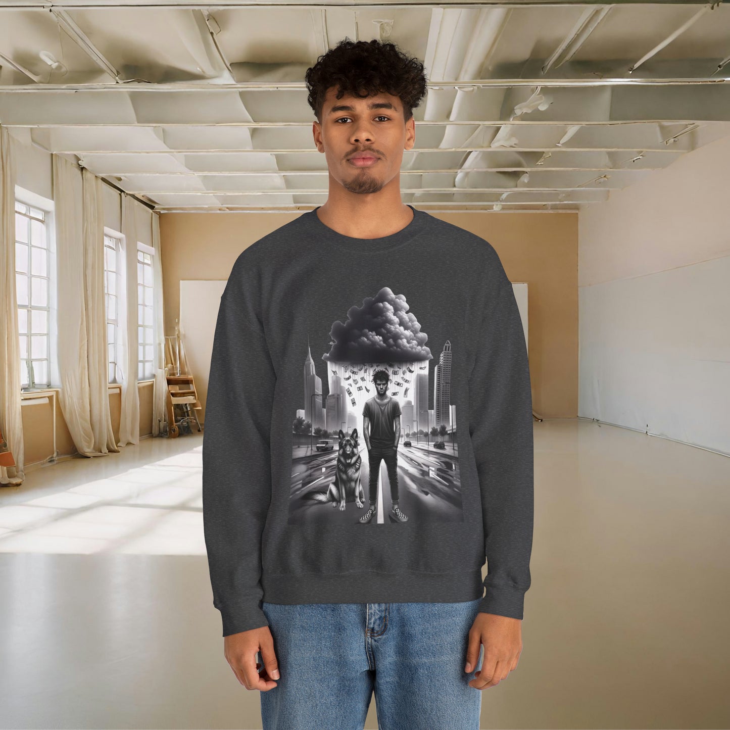 Somber Man Sweatshirt