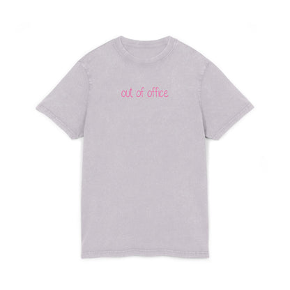 Out of Office Acid Washed Tee