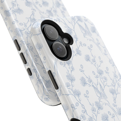 Bluebird Blossom Magnetic iPhone Case