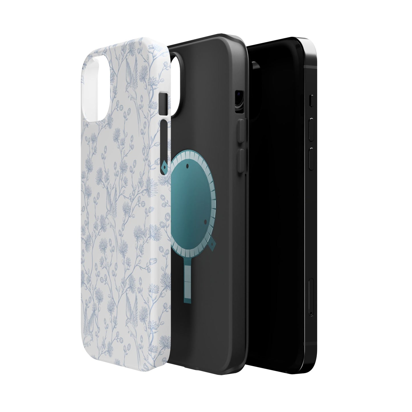 Bluebird Blossom Magnetic iPhone Case