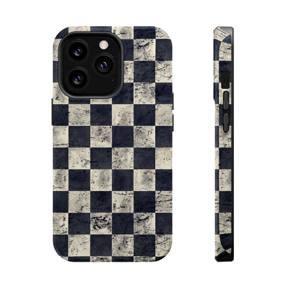 Checkered Magnetic iPhone Case