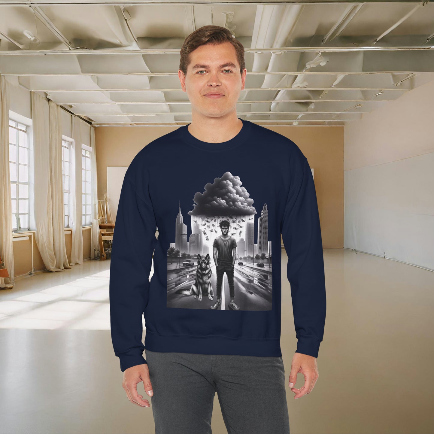 Somber Man Sweatshirt