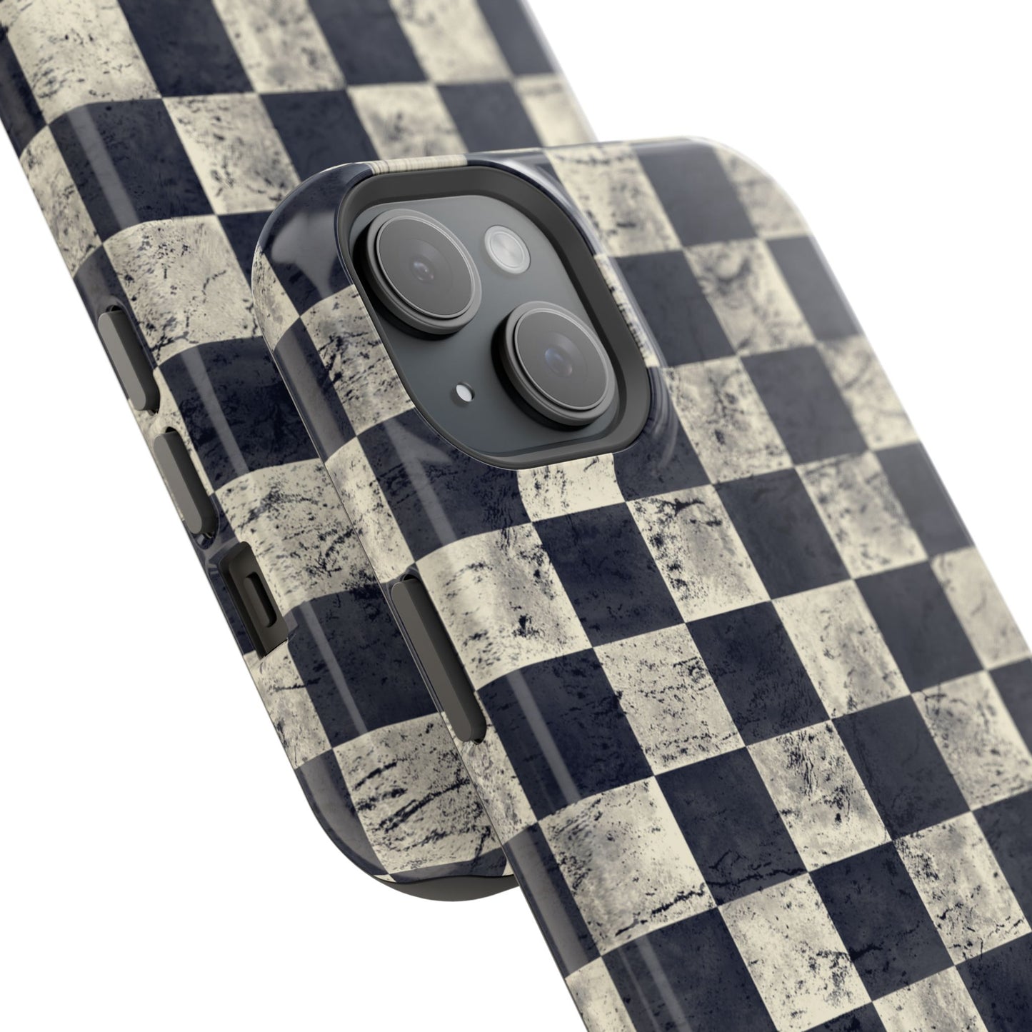 Checkered Magnetic iPhone Case