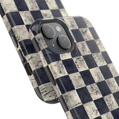 Checkered Magnetic iPhone Case