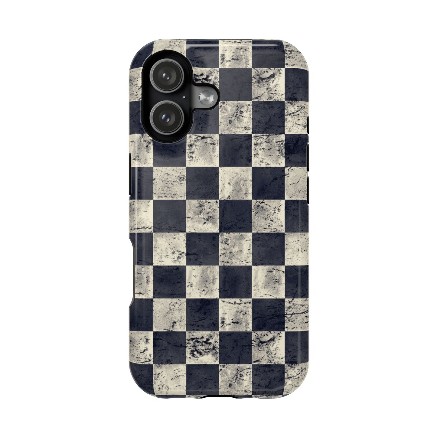 Checkered Magnetic iPhone Case