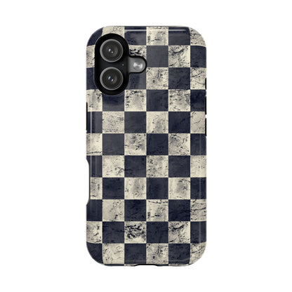 Checkered Magnetic iPhone Case