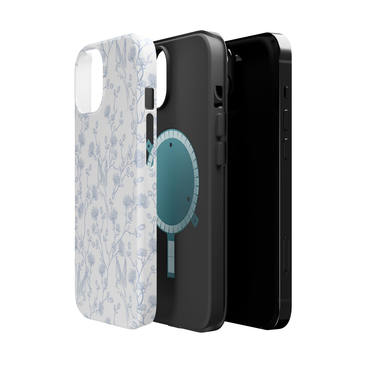 Bluebird Blossom Magnetic iPhone Case