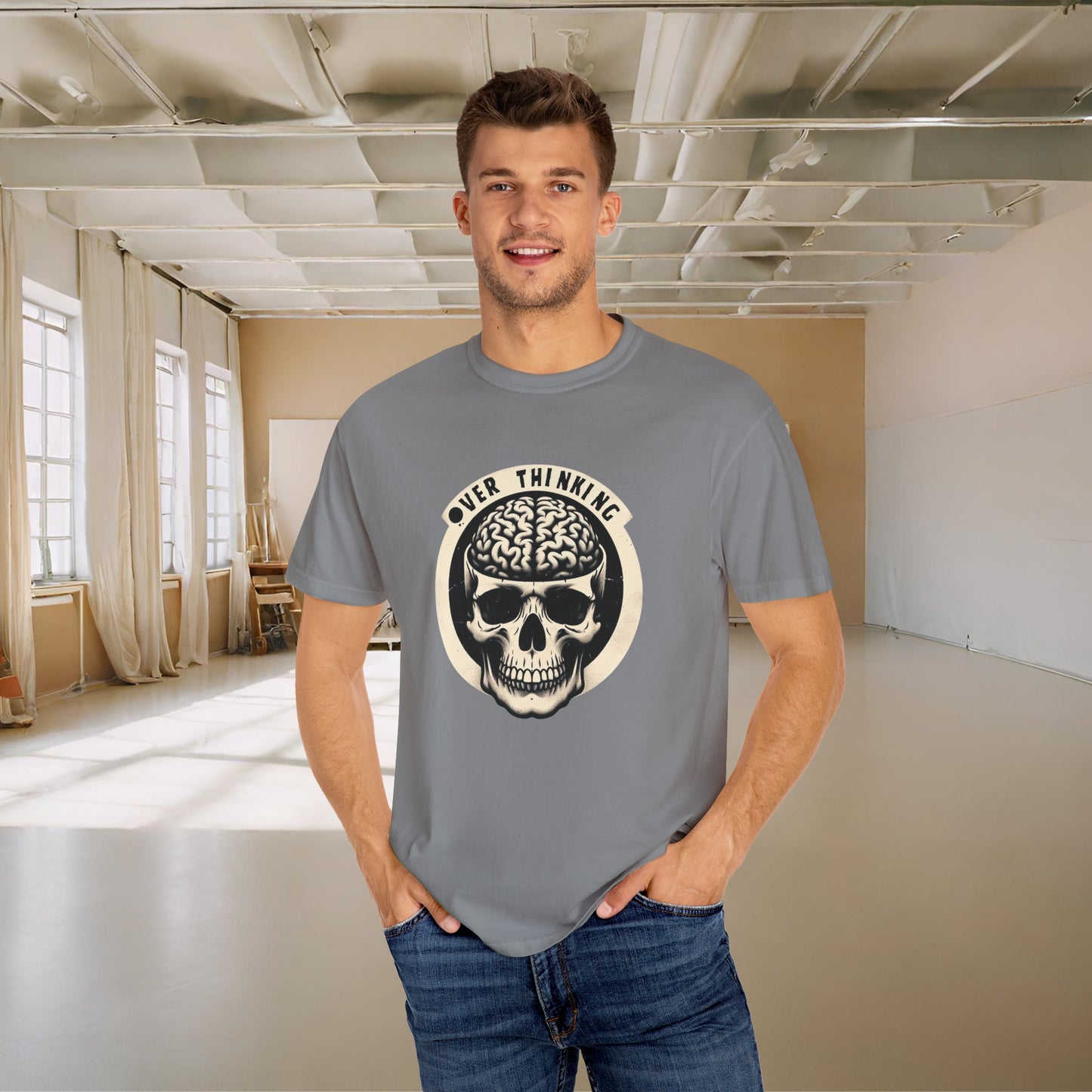 Overthinking Skelly Tee