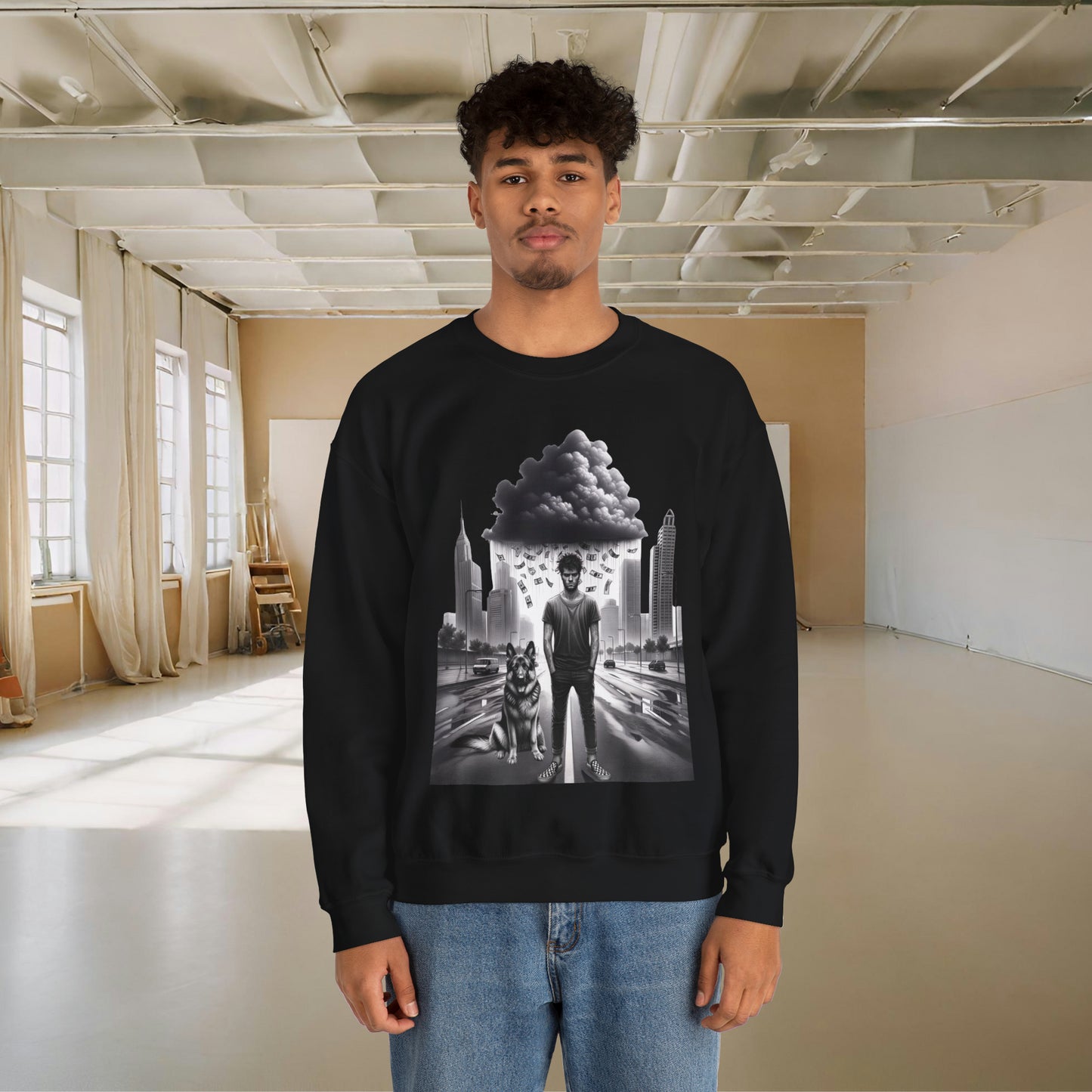 Somber Man Sweatshirt