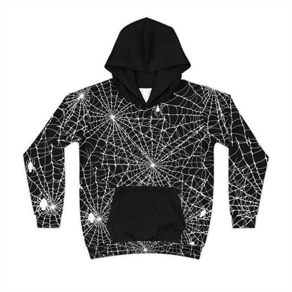 Spider Web Kids Hoodie