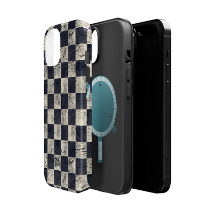 Checkered Magnetic iPhone Case