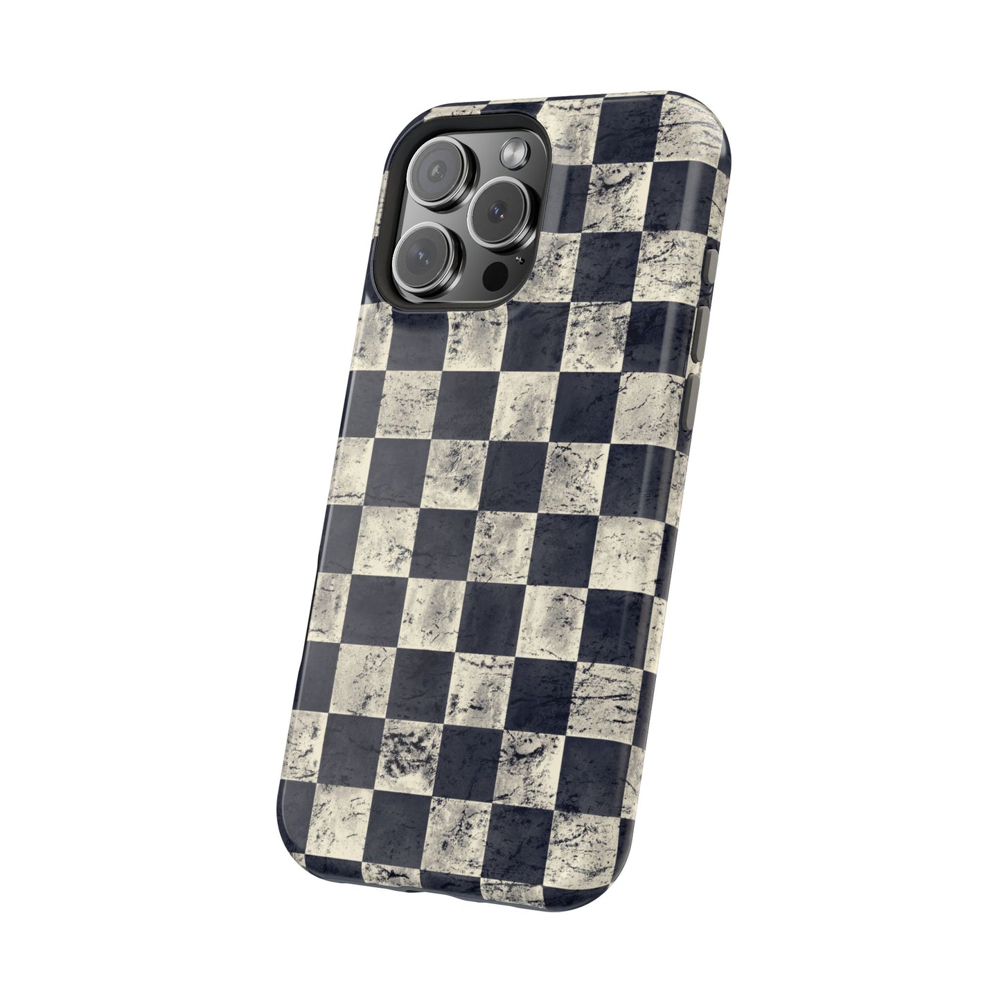 Checkered Magnetic iPhone Case