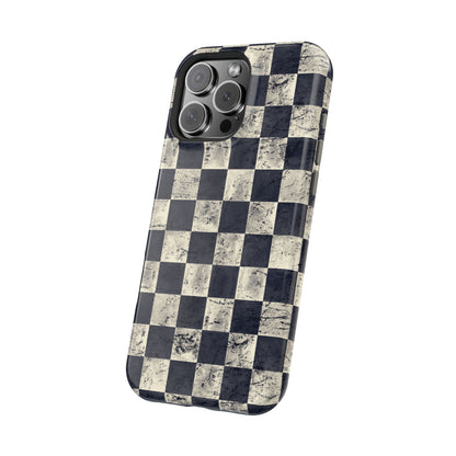 Checkered Magnetic iPhone Case