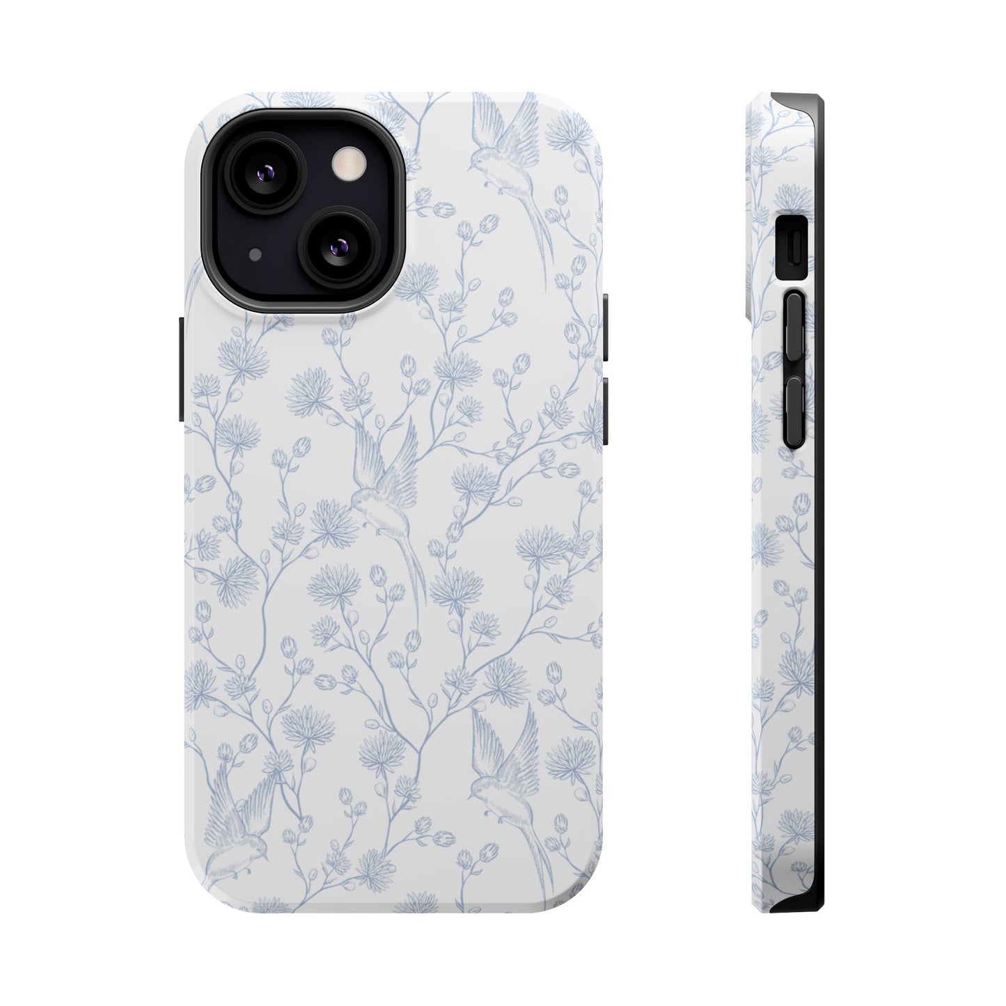 Bluebird Blossom Magnetic iPhone Case