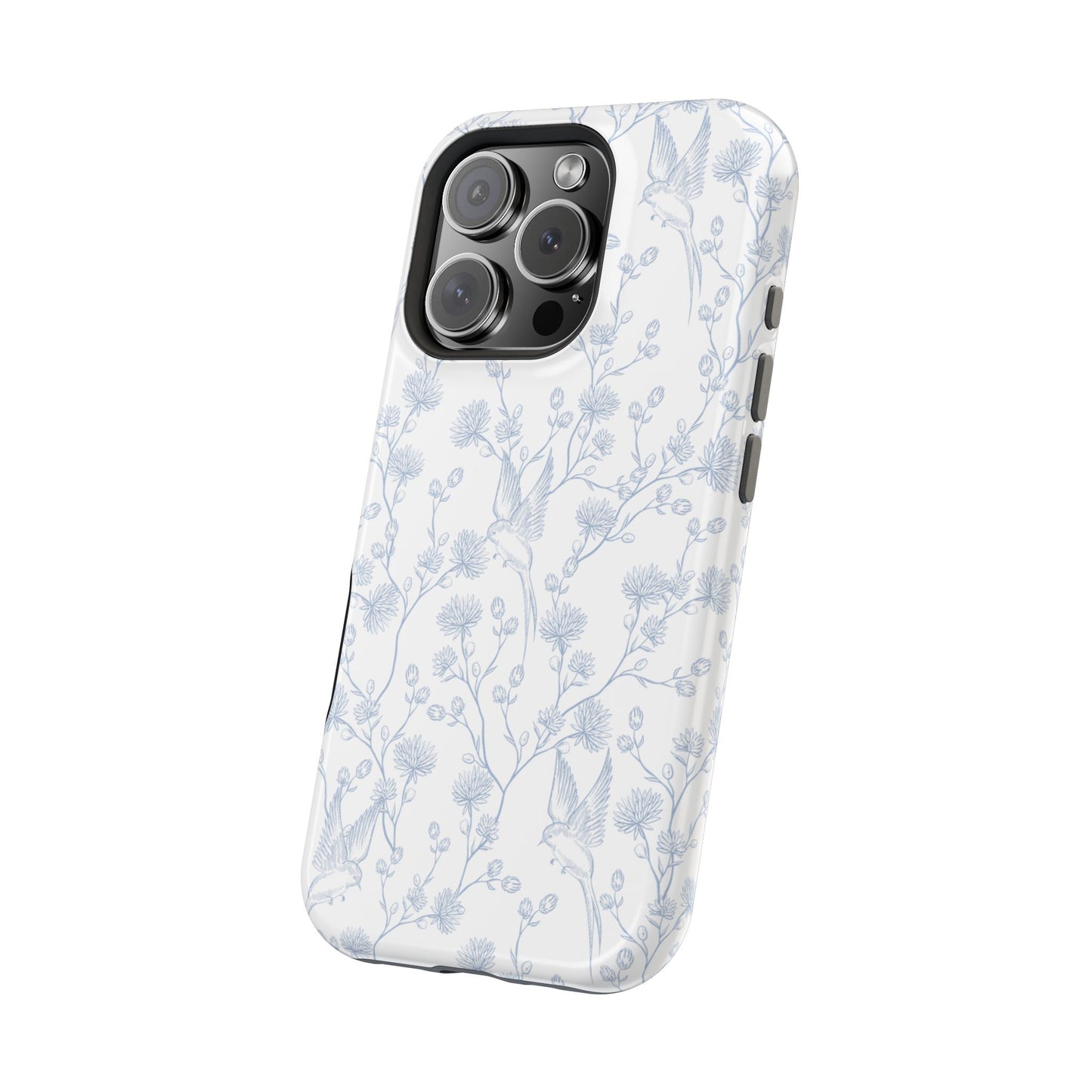 Bluebird Blossom Magnetic iPhone Case