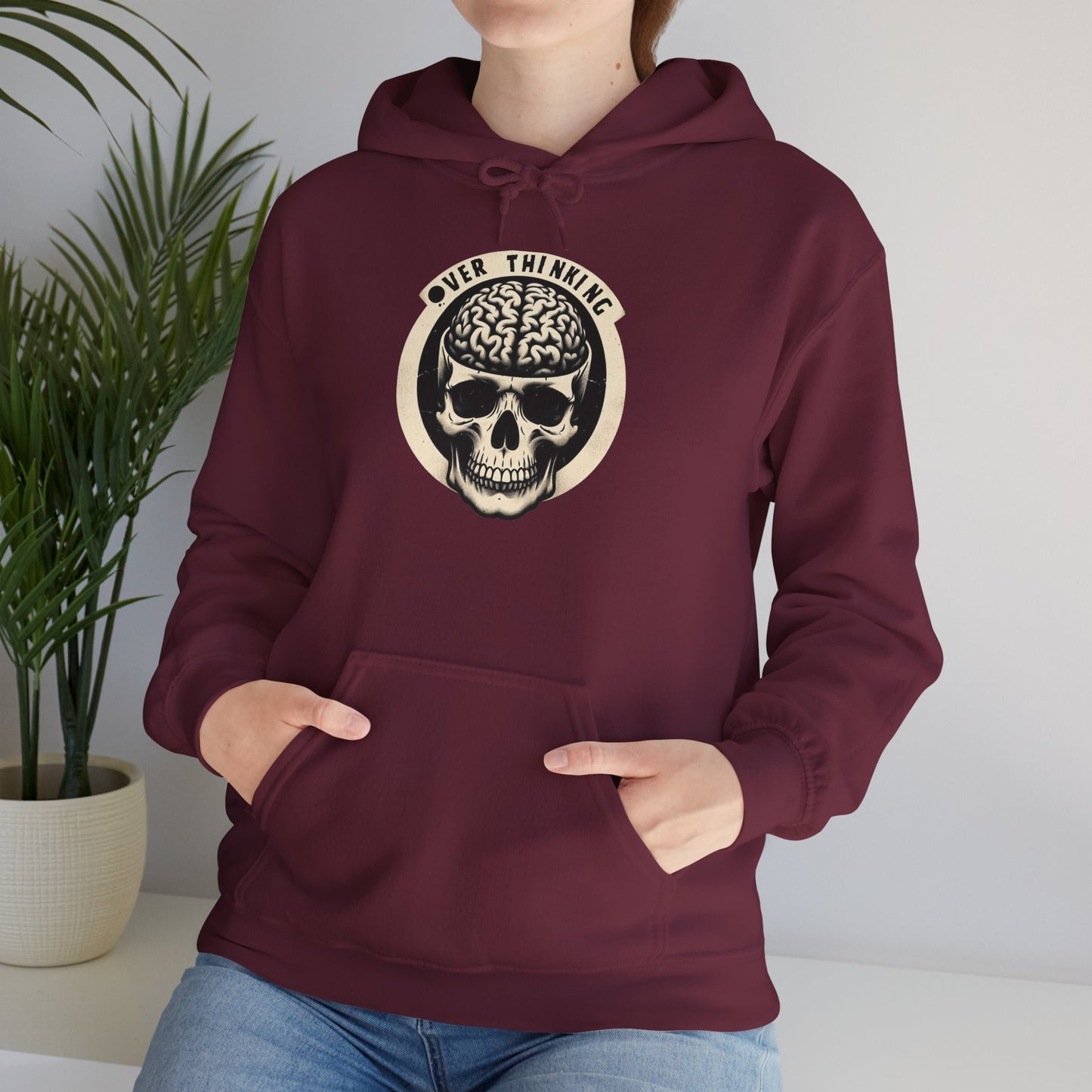 Overthinking Skelly Hoodie