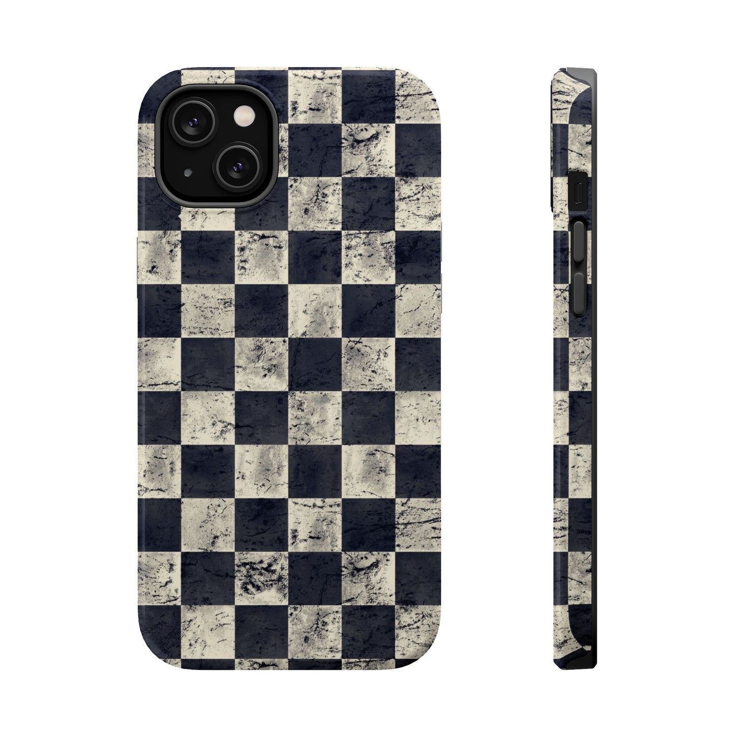 Checkered Magnetic iPhone Case