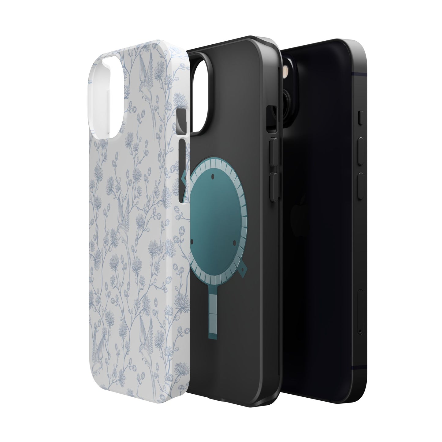 Bluebird Blossom Magnetic iPhone Case