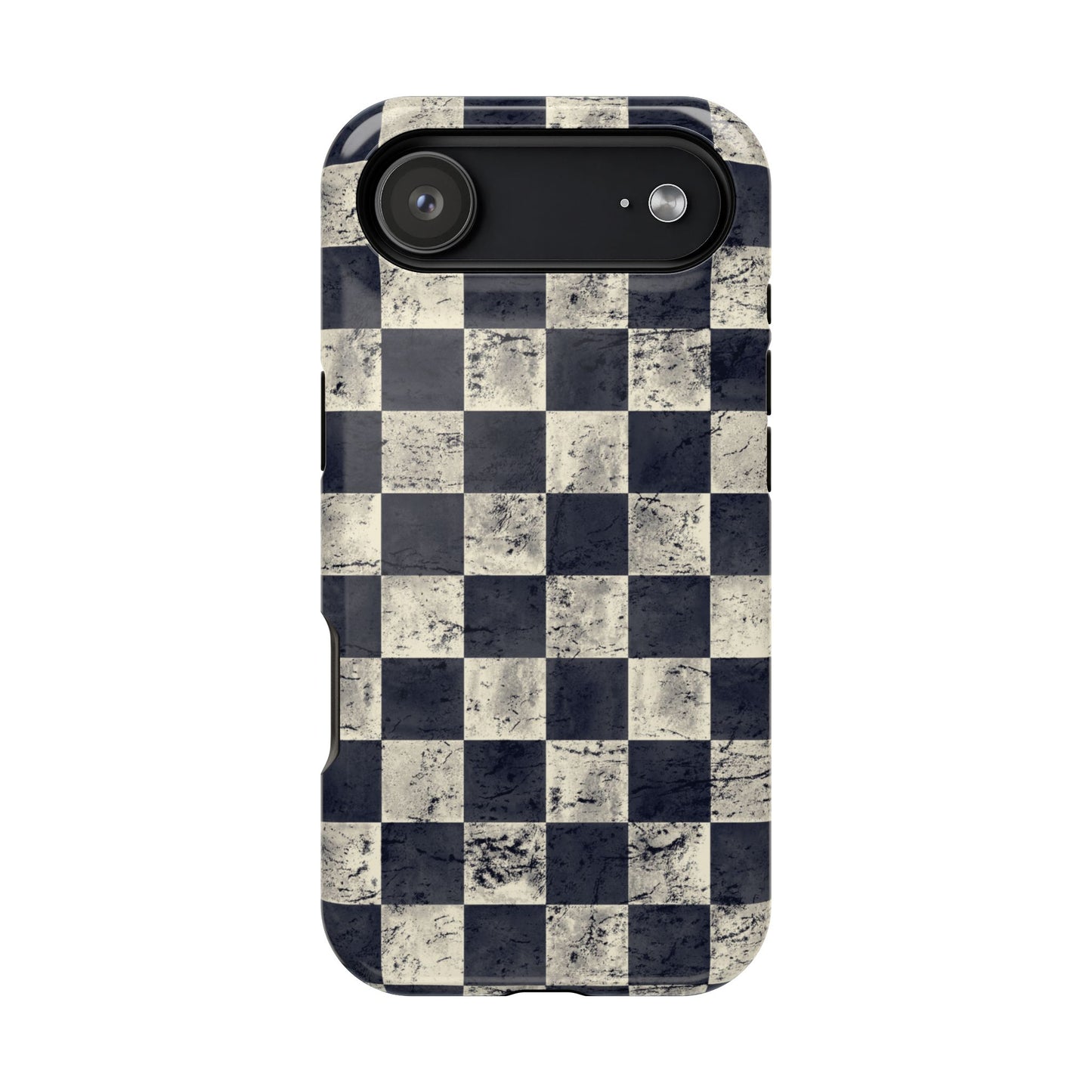 Checkered Magnetic iPhone Case