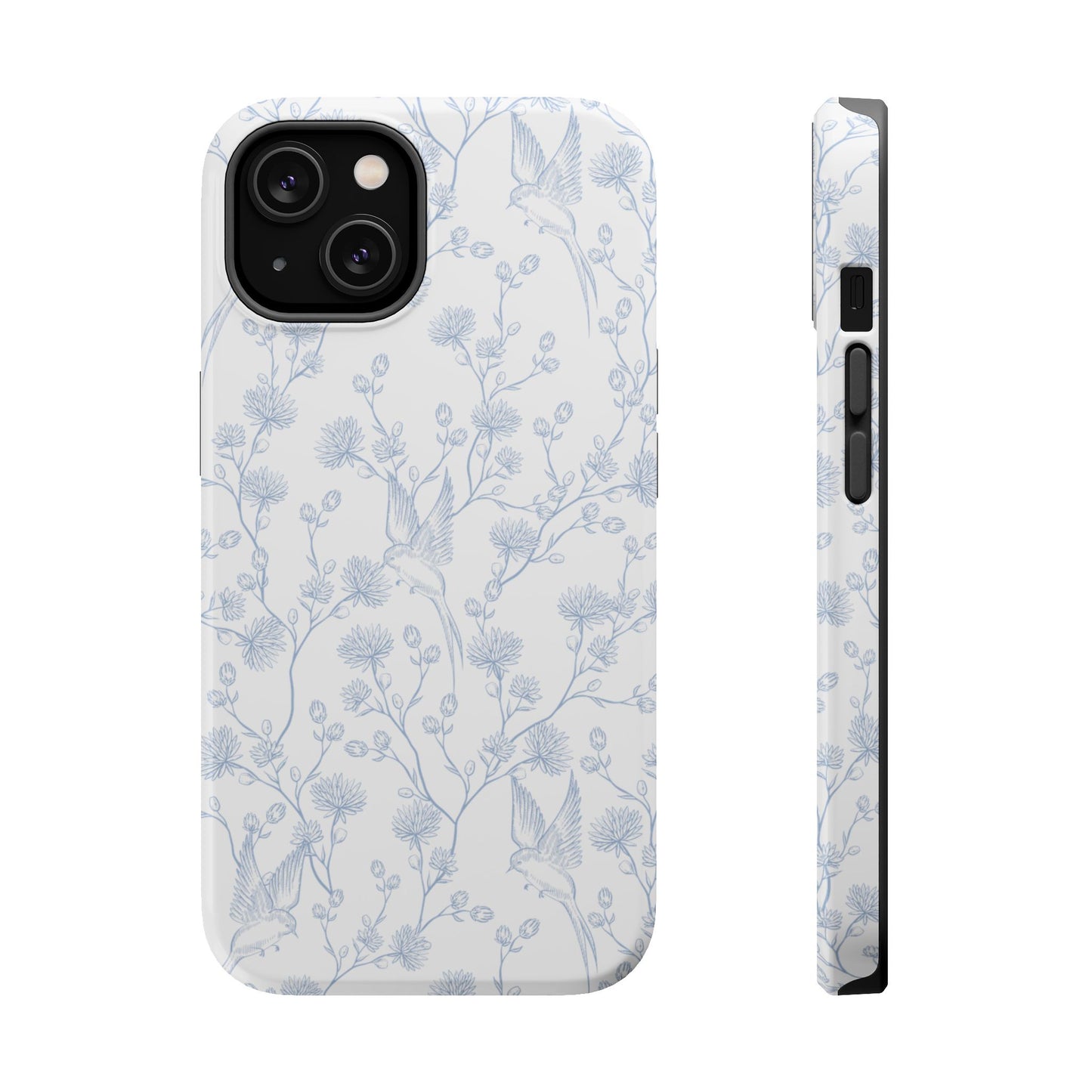 Bluebird Blossom Magnetic iPhone Case
