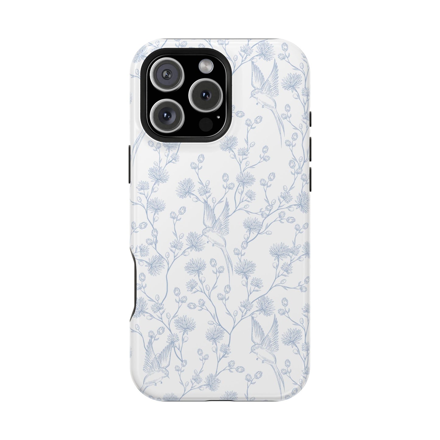 Bluebird Blossom Magnetic iPhone Case