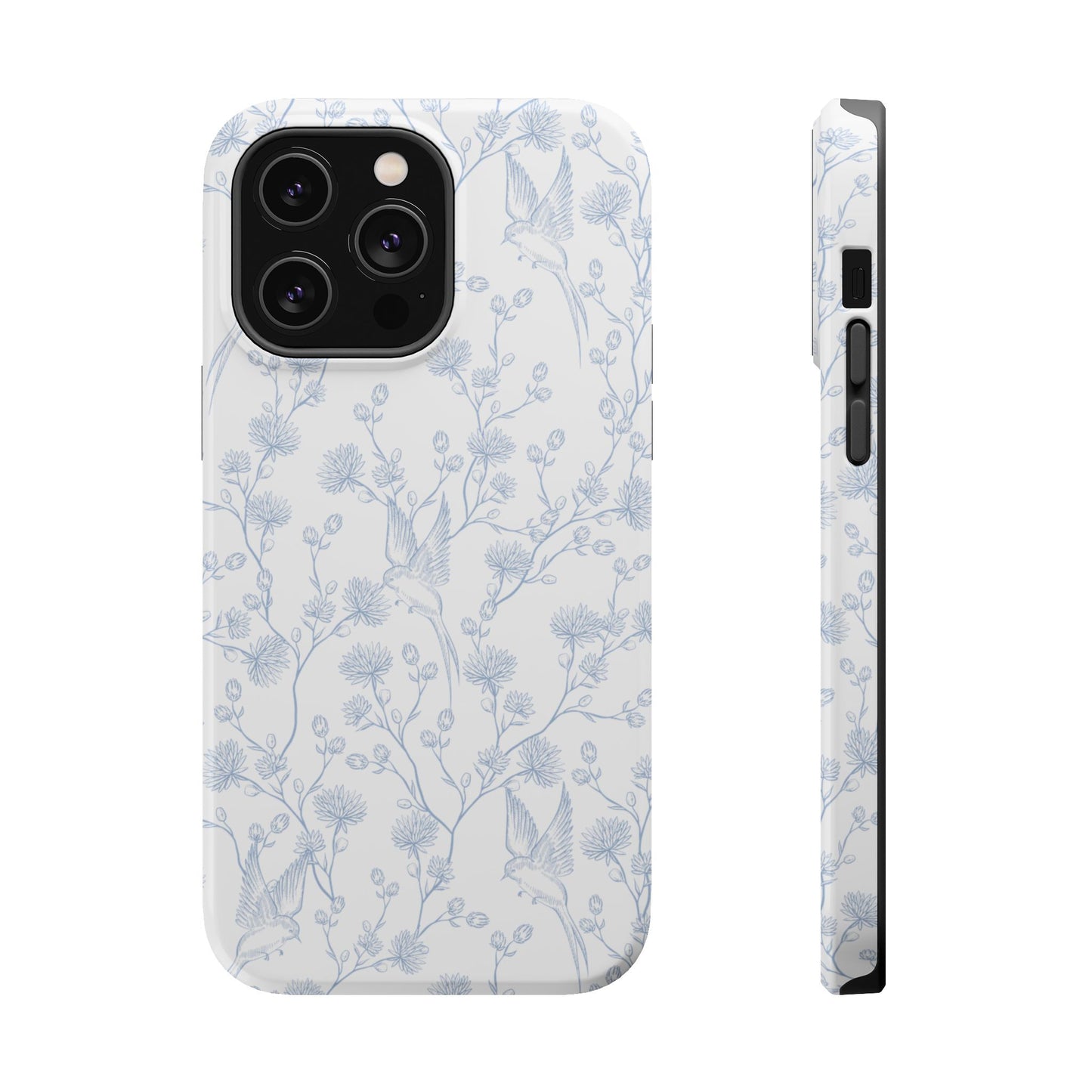 Bluebird Blossom Magnetic iPhone Case