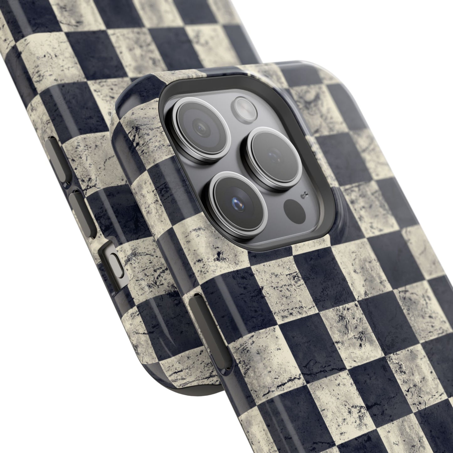 Checkered Magnetic iPhone Case